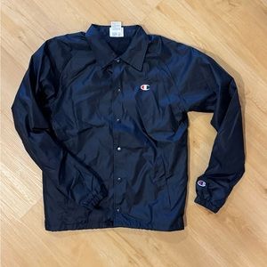 Champion button up windbreaker jacket